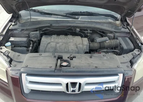 2007 Honda Pilot Exl из США, поврежденный, VIN 2HKYF18697H532313